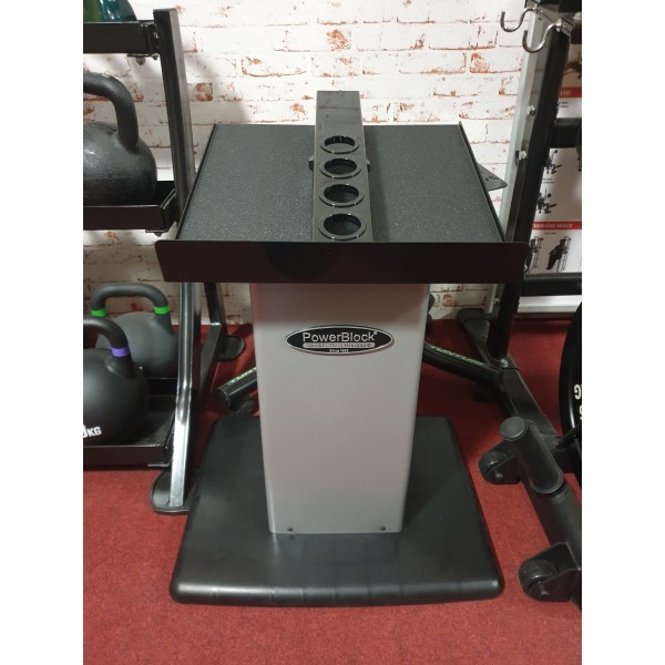 POWER BLOCK STAND SILVER - NERABLJENO